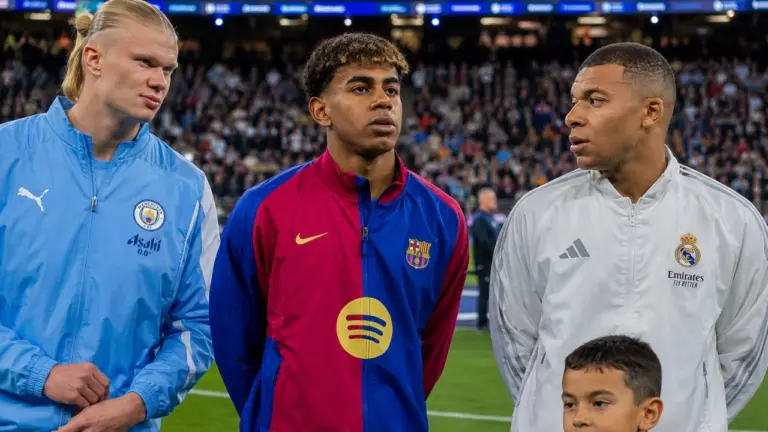 Most valuable football players in the world in 2026 including Lamine Yamal, Erling Haaland, and Kylian Mbappé.