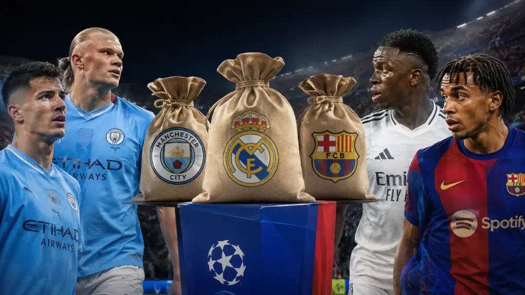 European football clubs generating the highest revenues in world football