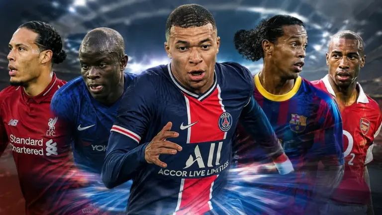 Top 10 fastest football players of all time ranked by pace and acceleration